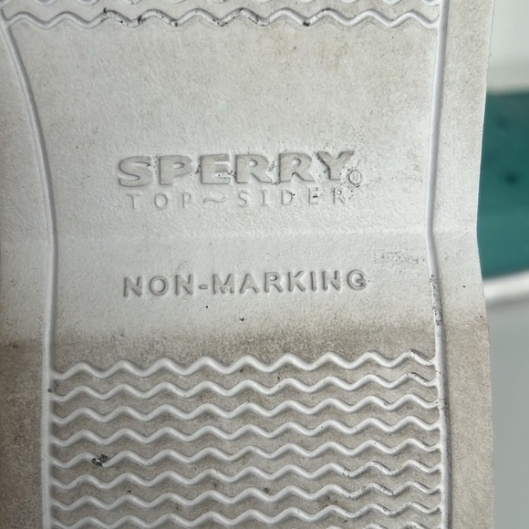 Sperry Men's Authentic Original Float Boat‎ Shoe, Teal Speckle, 13 ♣️ - Picture 7 of 8